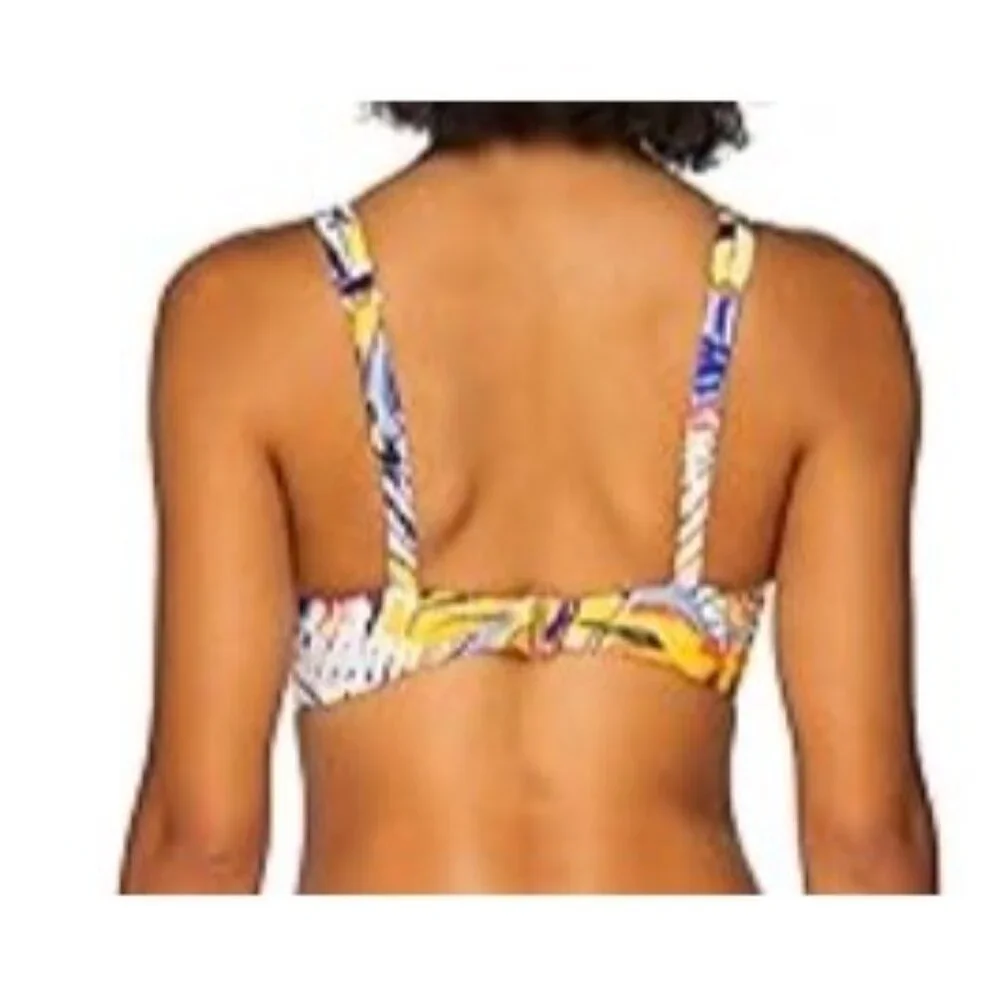 Sunsets Taylor Bralette Swim Top Bahama Breeze 40 D/42C Padded NWT